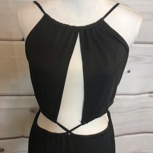 Wonderlust LA Black Cut Out Maxi Dress - Picture 4 of 7